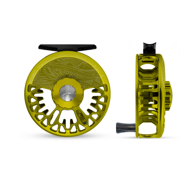 Abel Abel VAYA - Lime Green/Underwood On the Hunt - Size 5/6.