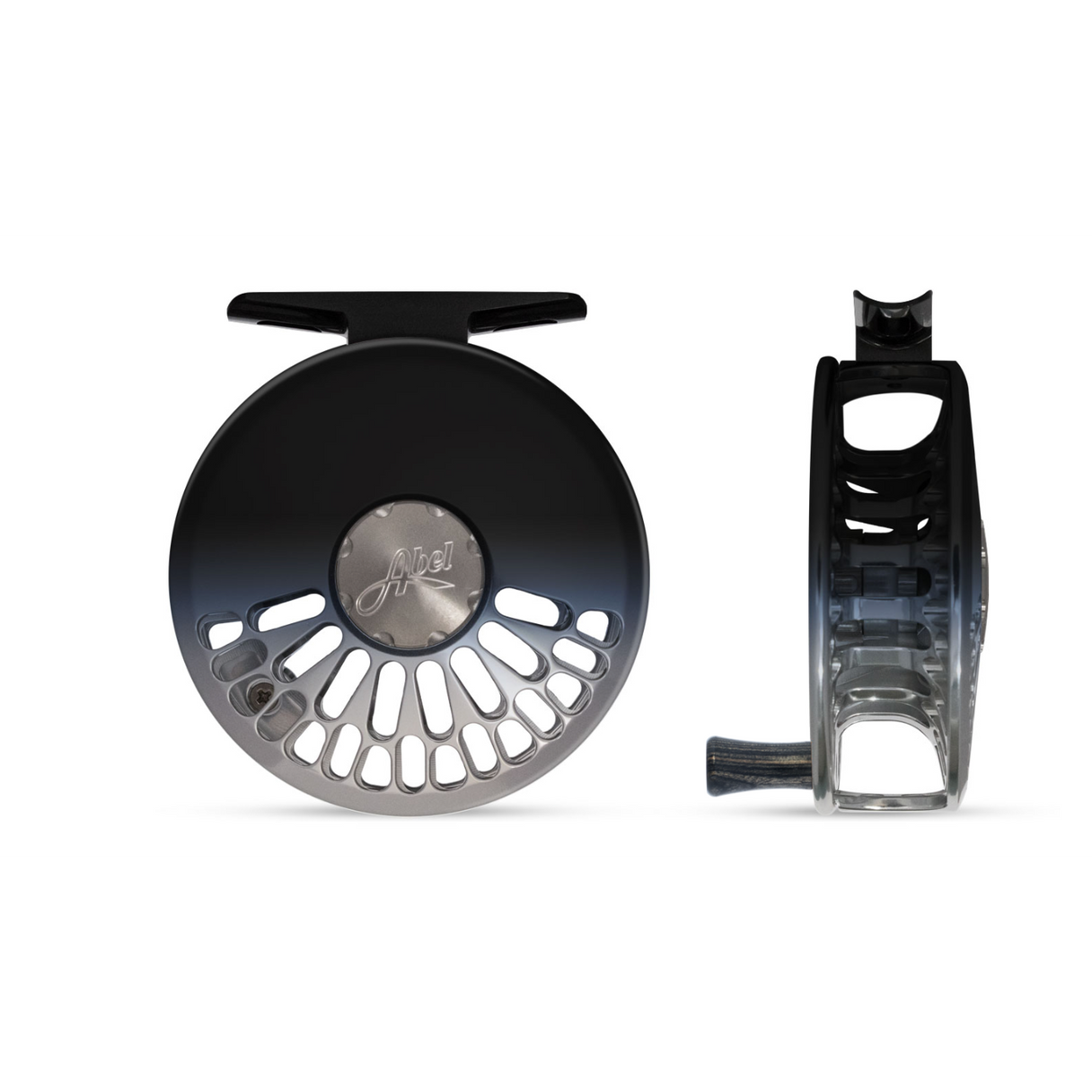Abel TR Fly Reel - Black Platinum Fade