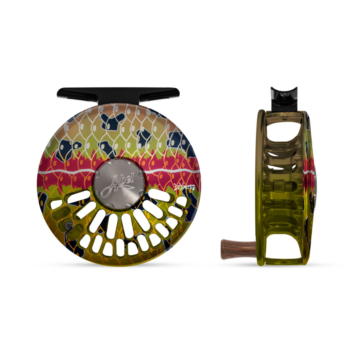 Abel TR Fly Reel - DeYoung Rainbow Flank - Size 5/6