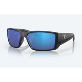 Costa Del Mar Costa Blackfin Pro - Matte Black/Blue Mirror - 580G.