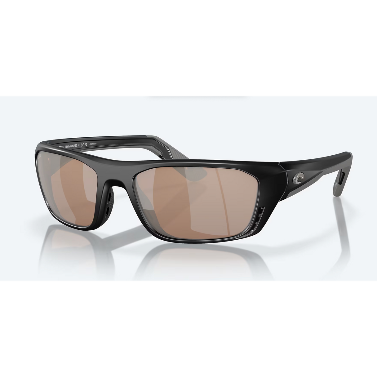 Costa Del Mar Costa Whitetip Pro Matte Black/Copper Silver Mirror 580G.