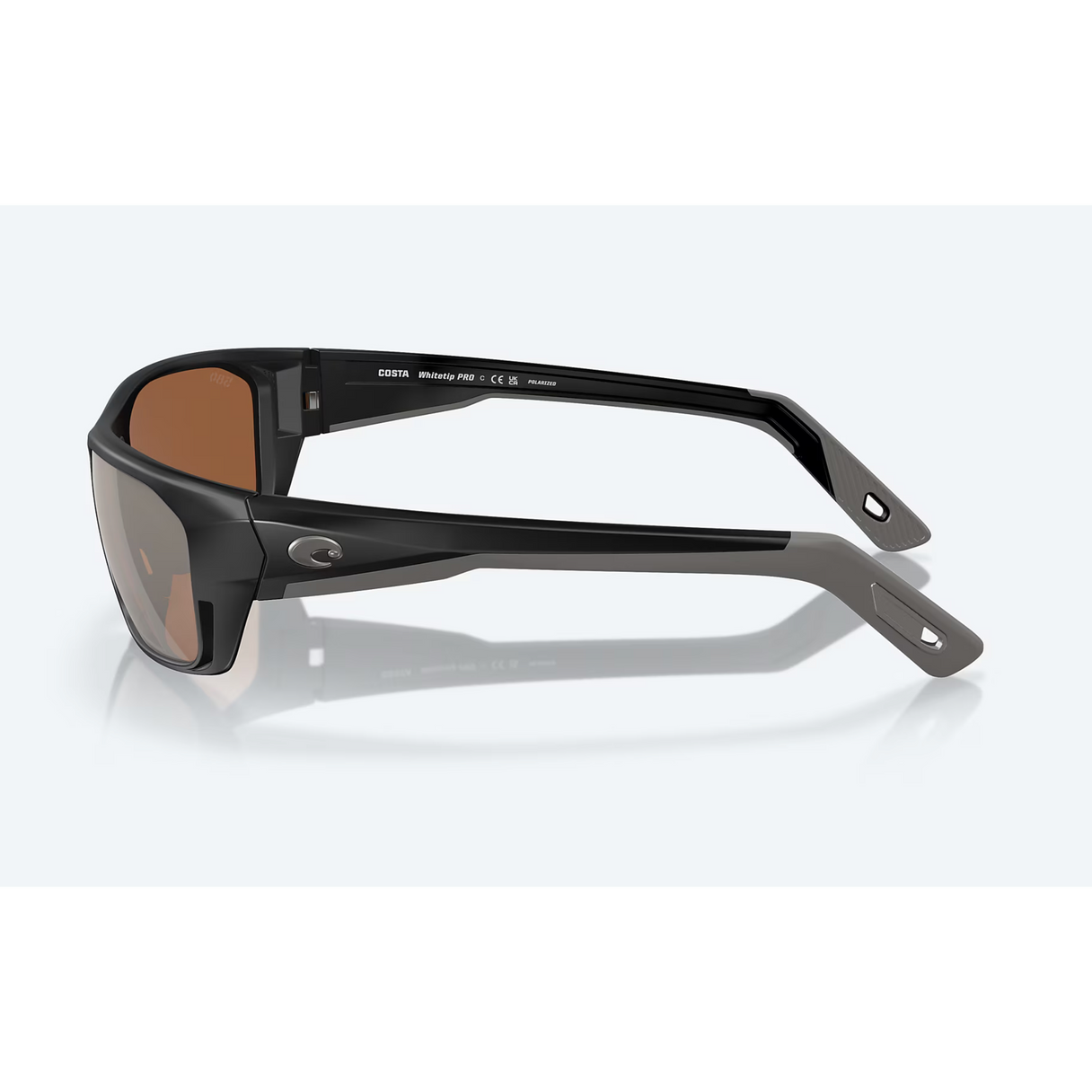 Costa Del Mar Costa Whitetip Pro Matte Black/Copper Silver Mirror 580G.