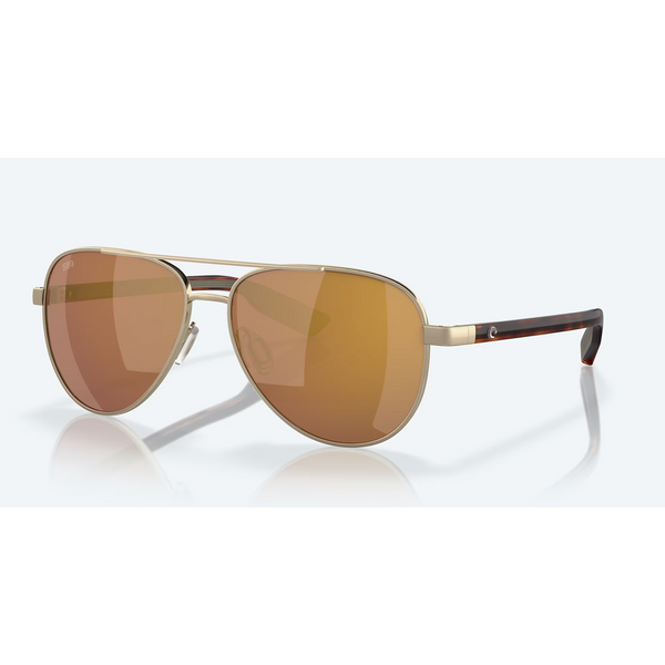 Costa Del Mar Costa Peli Brushed - Gold/Gold Mirror - 580G.
