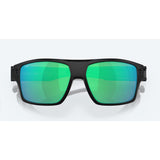 Costa Diego Matte Black/Green Mirror 580G
