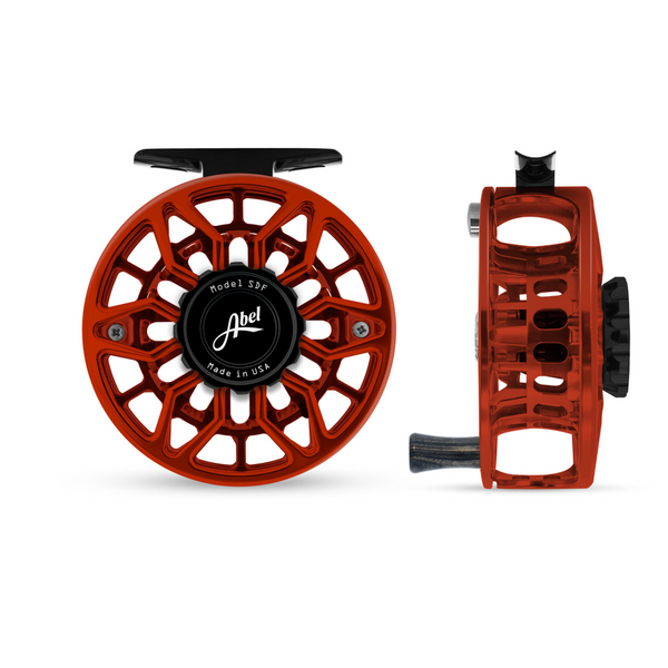 abel grateful dead fly reel Abel SDF Ported Fly Reel - Black / Grateful Dead - Size 5/6