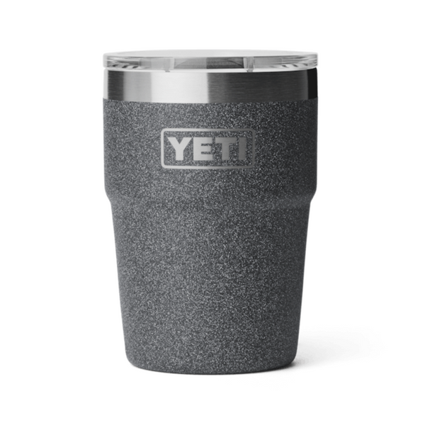 YETI Rambler 16 Stackable Cup with Magslide Lid - Black Stone