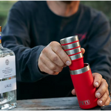 YETI Shot Glasses & Case - Black Forest Green