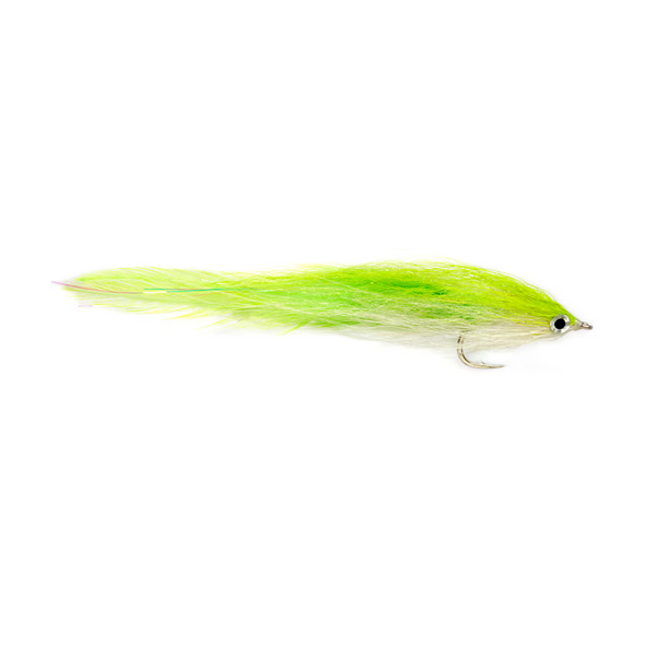 Whalley's Chain Breaker - Chartreuse & White - Size 2/0