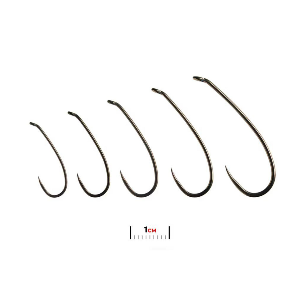 Fulling Mill Tactical Big Bug Non Reflective Black Barbless Hook