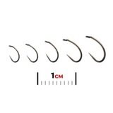 Fulling Mill Tactical Midge Black Nickel Barbless Hook