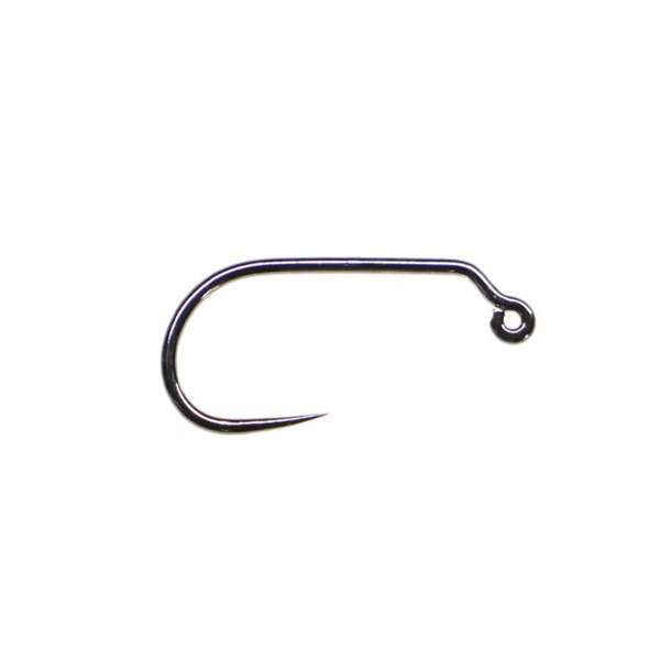 Fulling Mill Jig Force Black Nickel Barbless Hook