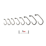 Fulling Mill Jig Force Black Nickel Barbless Hook