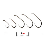 Fulling Mill Ultimate Dry Fly Black Nickel Barbless Hook