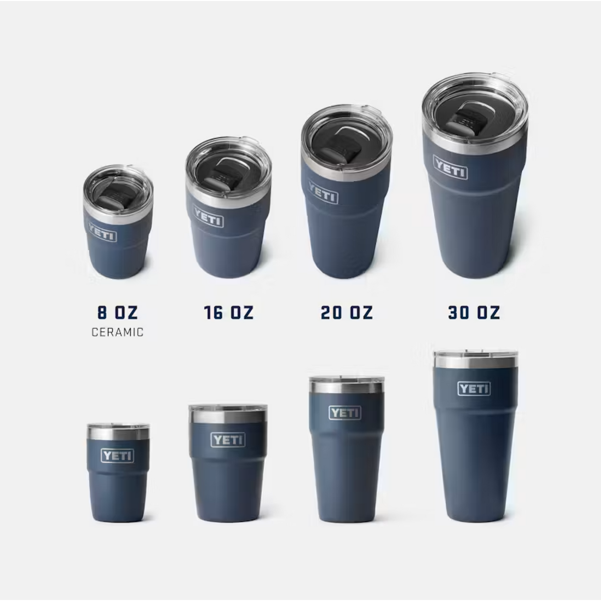 YETI Rambler 20 oz Stackable Cup with Magslide Lid