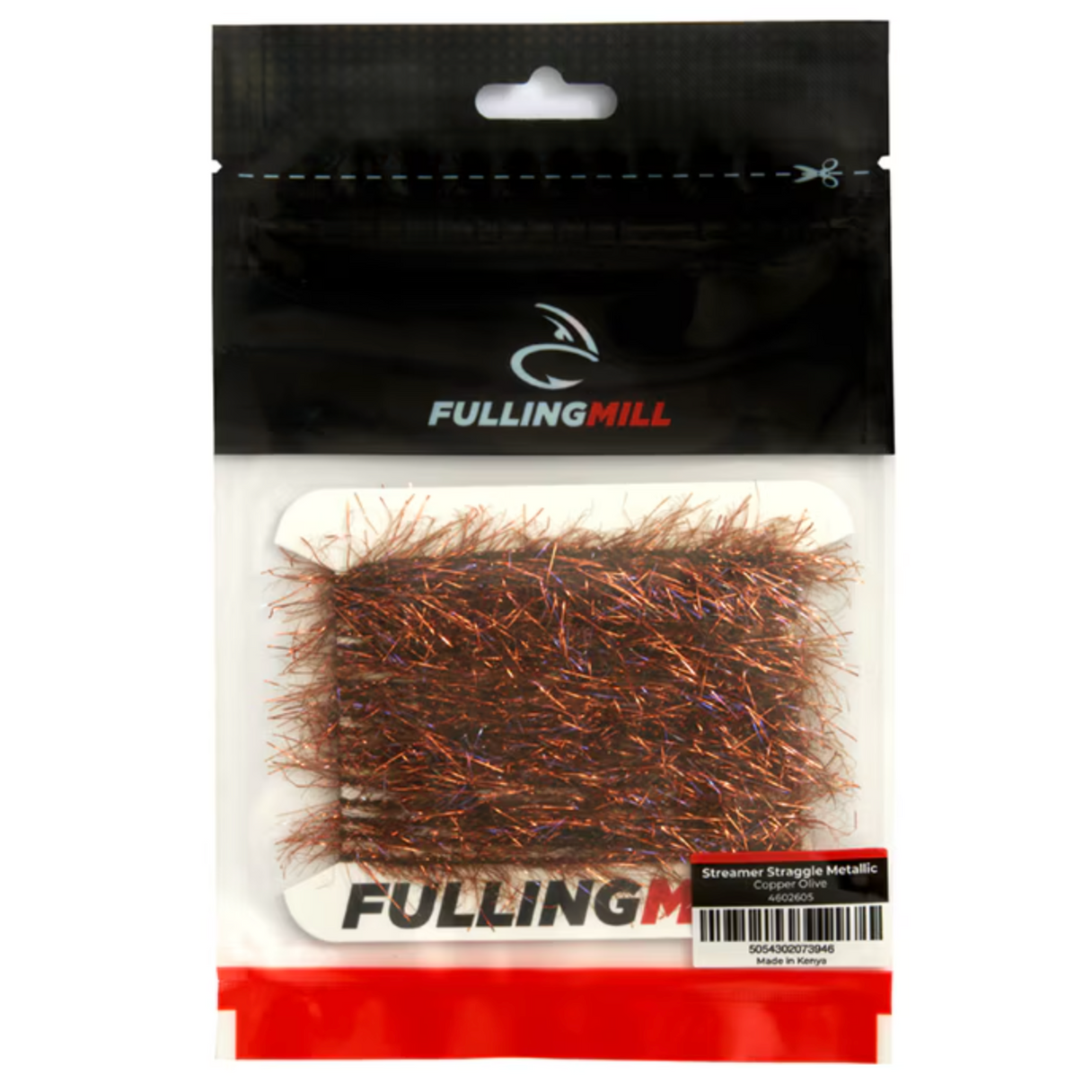 Fulling Mill Streamer Straggle Metallic