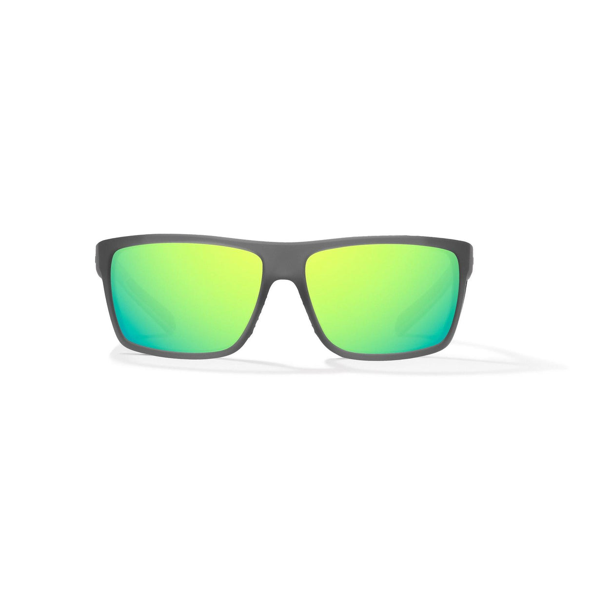 Bajio SIGS Sunglasses - Dark Gray Glass Matte/Green Mirror Glass