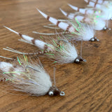 Skinny Cracklin - White/Sand - Size 4