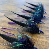 Skinny Cracklin - Black/Purple - Size 4