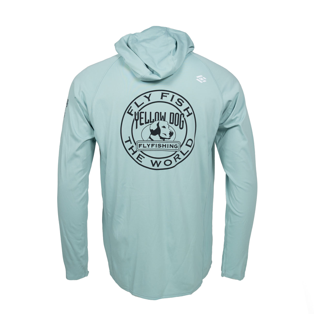 Yellow Dog Flyfishing Skwala Sol Tropic Hoody - YD Logo.