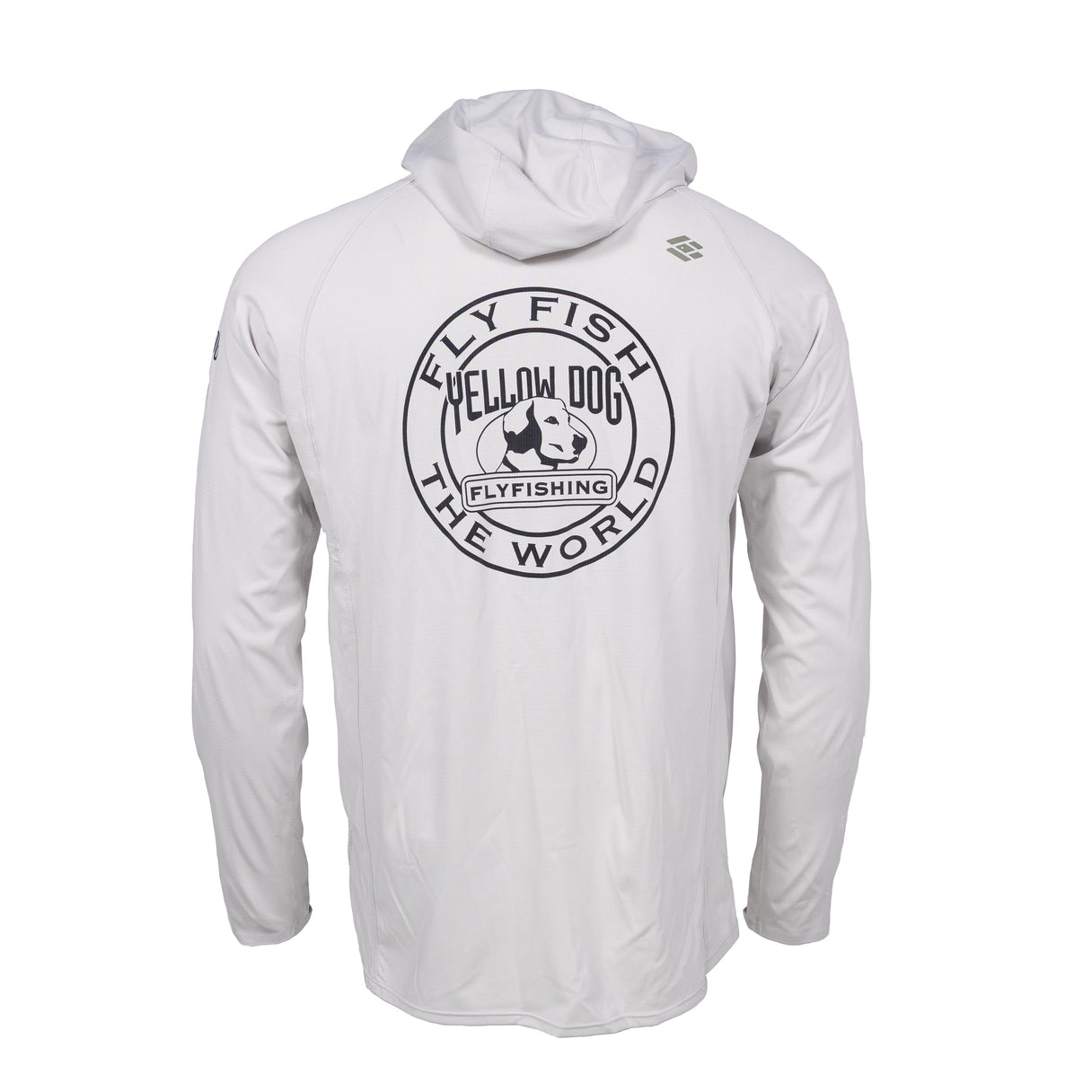 Yellow Dog Flyfishing Skwala Sol Tropic Hoody - YD Logo.