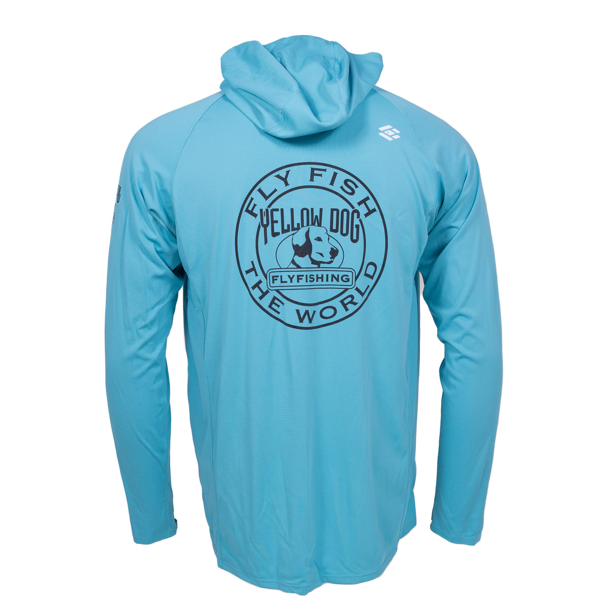 Yellow Dog Flyfishing Skwala Sol Tropic Hoody - YD Logo.