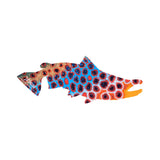 DeYoung Brown Trout Flank - Blue Cutout Decal 8