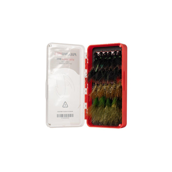 Fulling Mill Fulling Mill Streamer Box - Red.