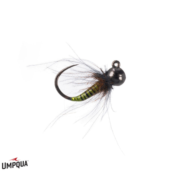 Umpqua Surefire Quilled Caddis - Chartreuse - Size 16.