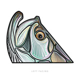 Underwood Tarpon Roll (Left) Sticker