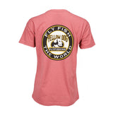 Women's Yellow Dog Logo Cotton-Blend T-Shirt
