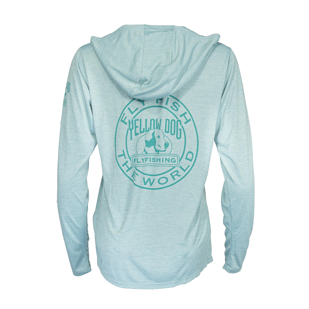 W's Cap Cool Daily Hoody - Thermal Blue - YD Logo