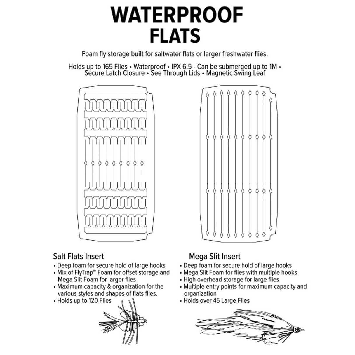 Umpqua UPG Waterproof Flats Box