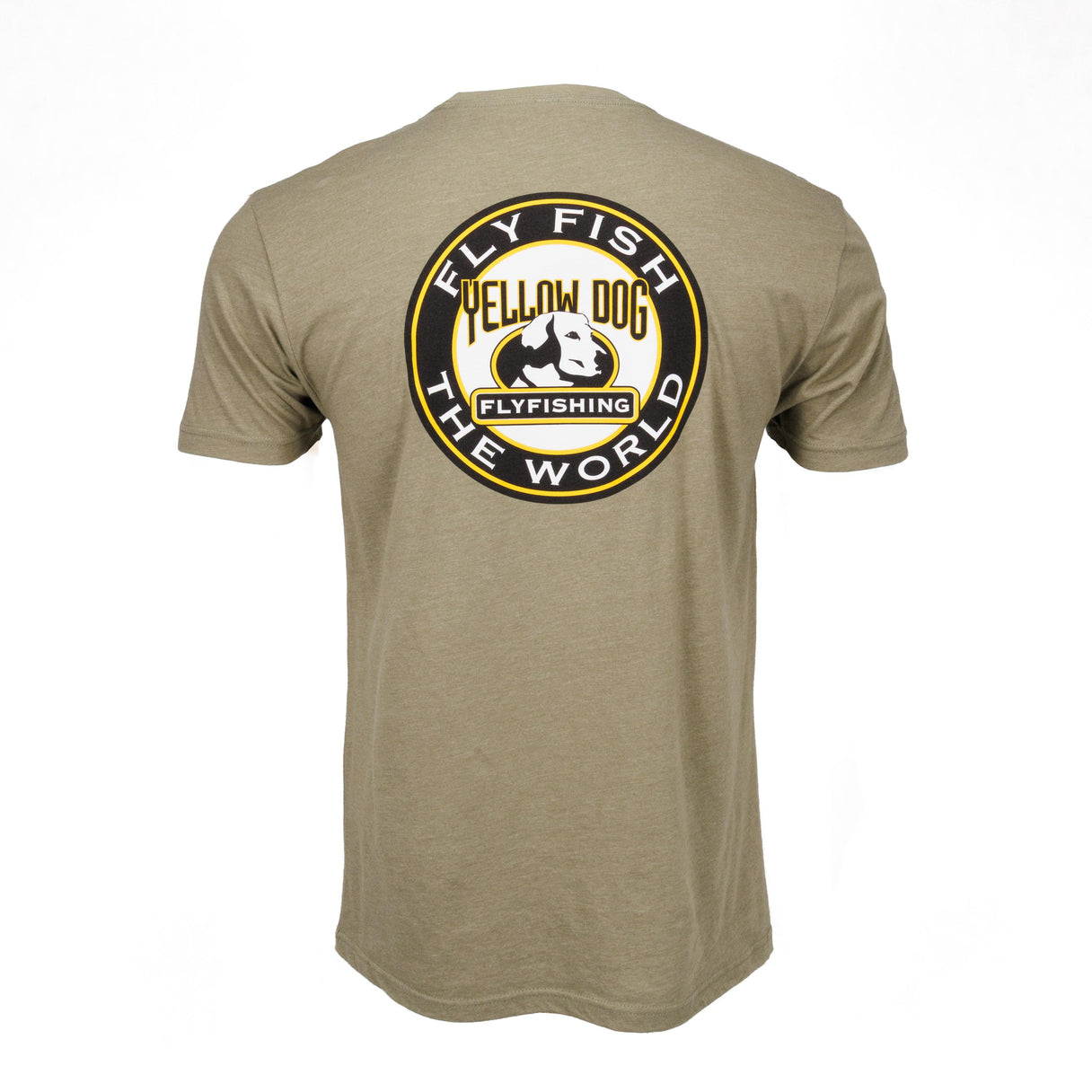 Yellow Dog Logo Cotton-Blend T-Shirt