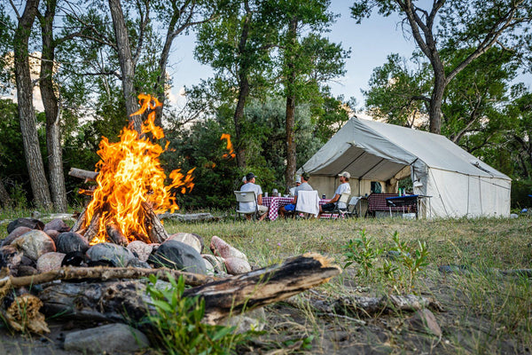 lodge Montana River Camp Trip.