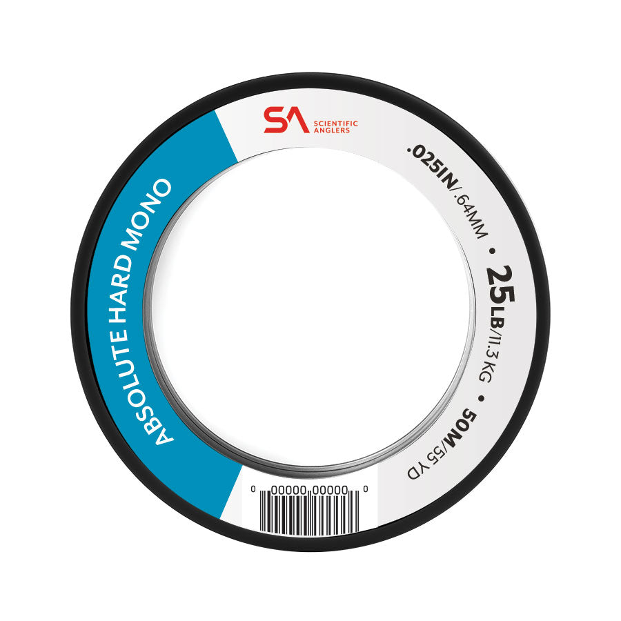 Scientific Anglers Absolute Hard Mono Tippet - 50M Clear