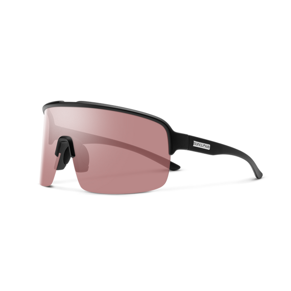 Suncloud Amplify - Matte Black/Polarized Low Light Rose