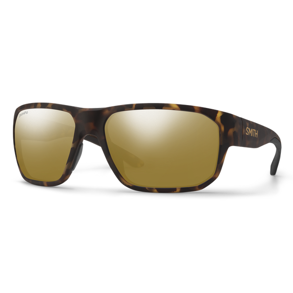 Smith Arvo Sunglasses - Matte Dark Tortoise/Bronze Mirror | Yellow