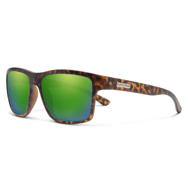 Suncloud A-Team - Matte Tortoise /Polarized Green Mirror