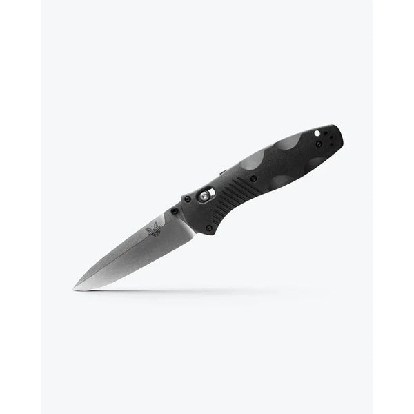 Benchmade Barrage - Black Valox - Drop-point