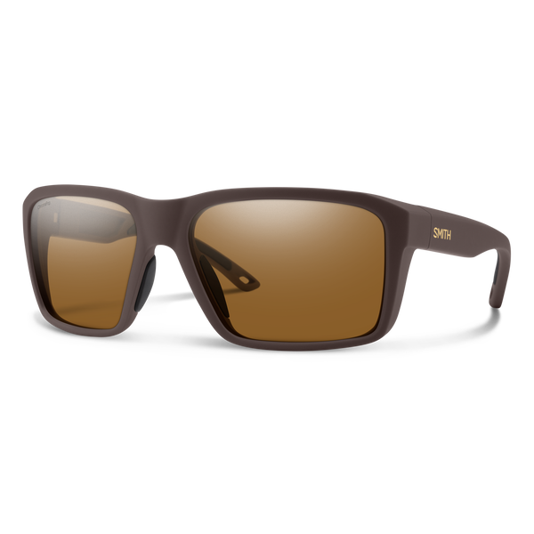 Smith Backcast Sunglass - Matte Mississippi Mud/Brown Glass