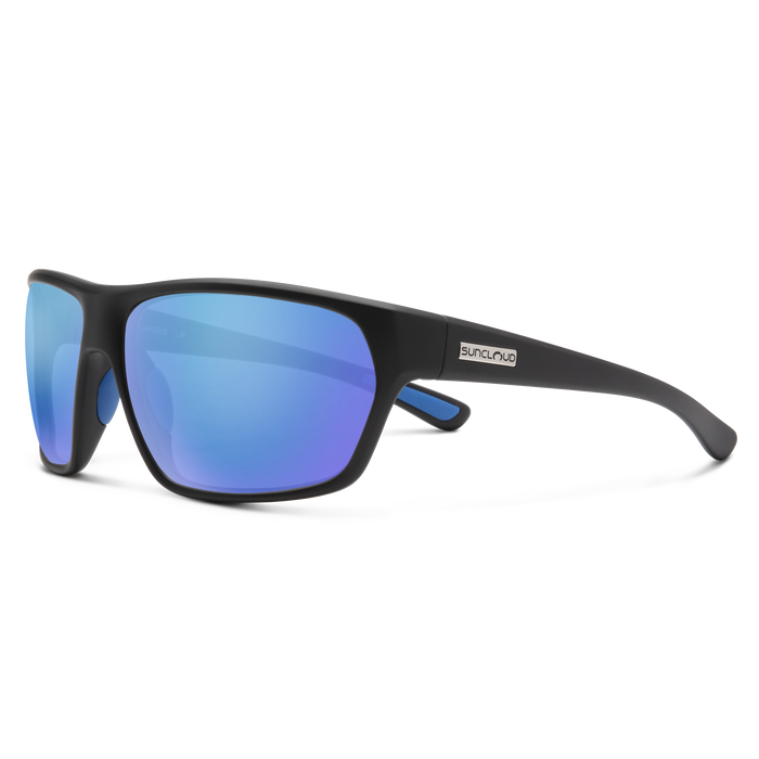 Boone Matte Black/Polar Blue Mirror