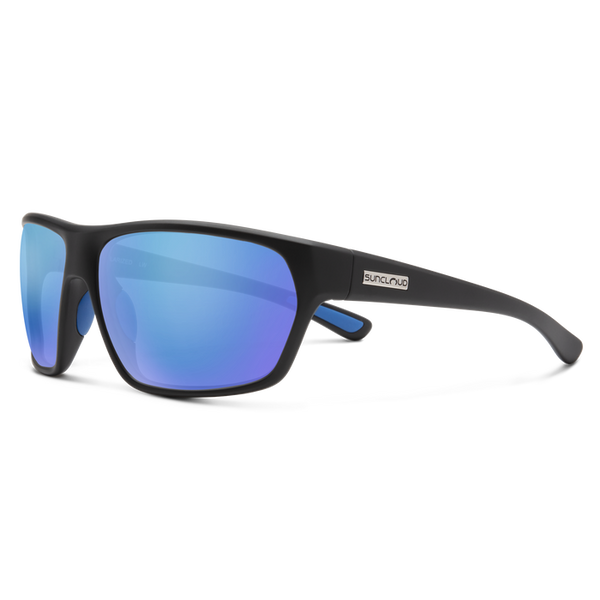 Boone Matte Black/Polar Blue Mirror