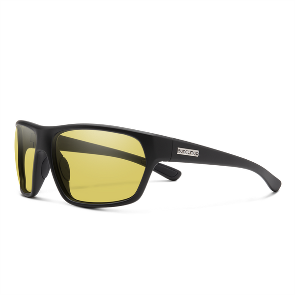 Suncloud Suncloud Boone - Matte Black/Polarized Low Light Yellow.
