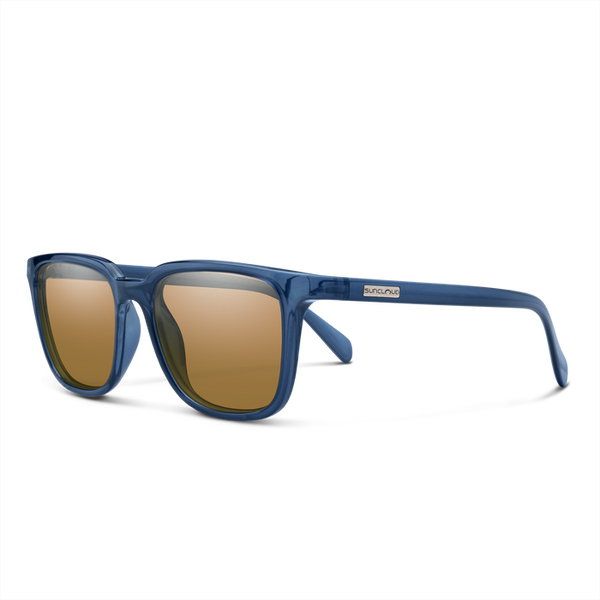 Suncloud Suncloud Boundary - Crystal Denim/Polarized Brown.