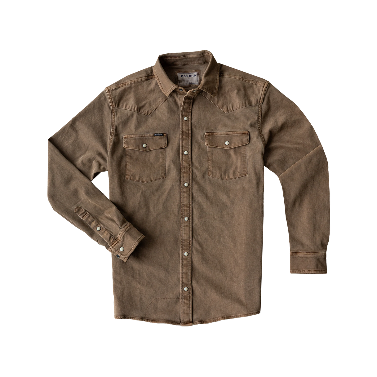 Poncho Poncho Denim Western Shirt - The Cotulla.