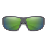 Smith Guide's Choice Matte Cement  / ChromaPop Polarized Green Mirror