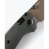 Benchmade Taggedout - Deep Olive Grivory