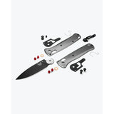Benchmade Bugout - Gray Aluminum - Drop-point