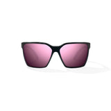 Bajio ELDORA Sunglasses - Black Gloss/Rose Mirror Glass