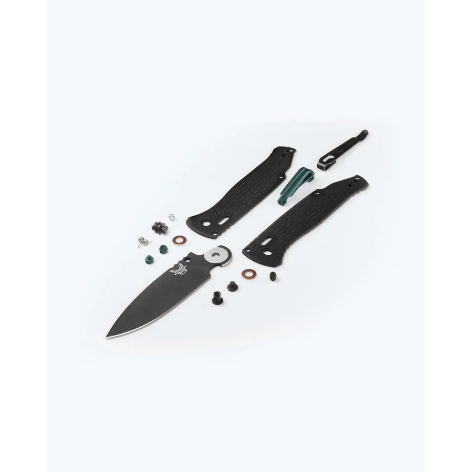 Benchmade Bugout Vapyr - Black Aluminum - Drop-point
